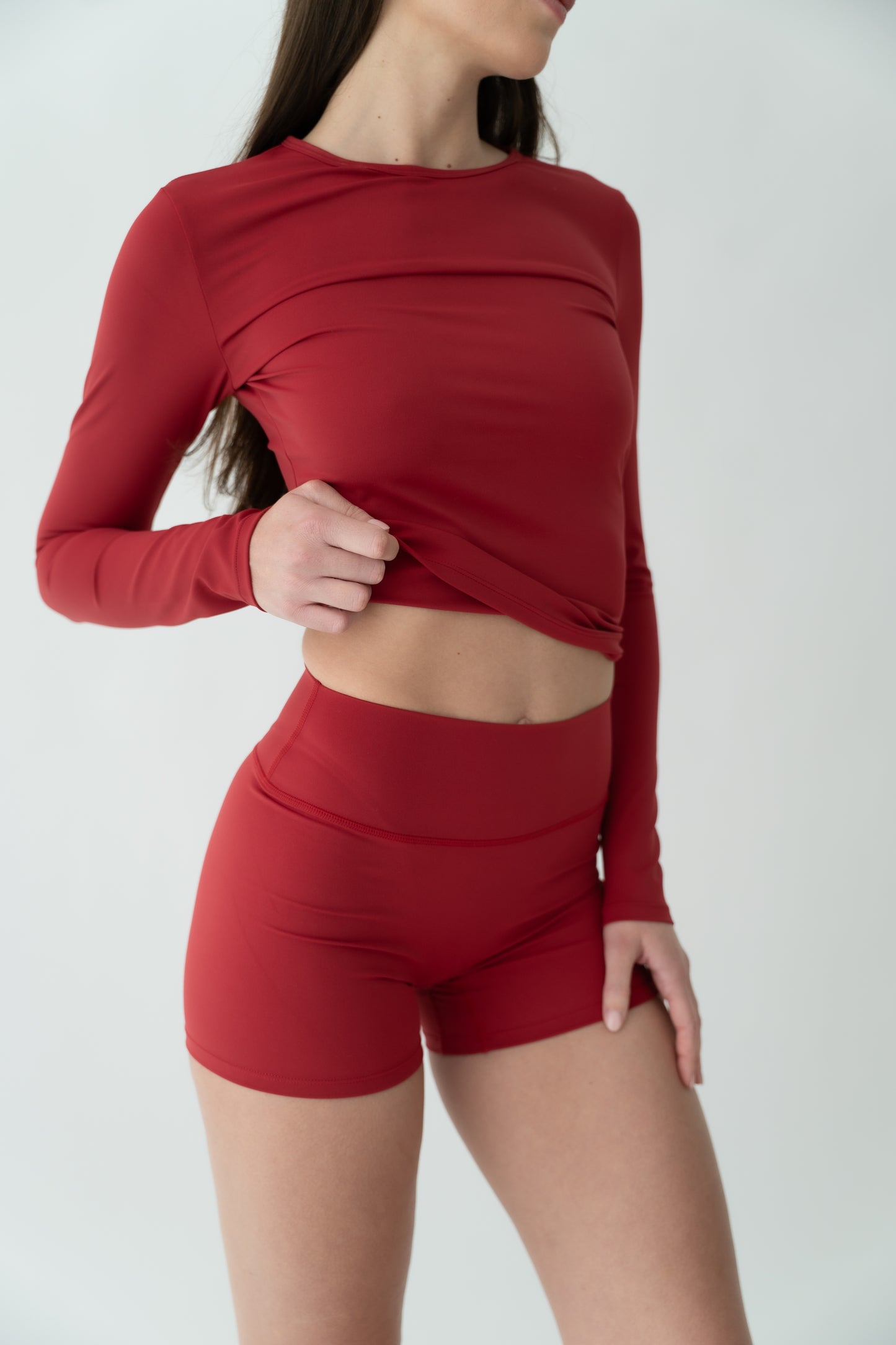 Top Long Fit Cherry