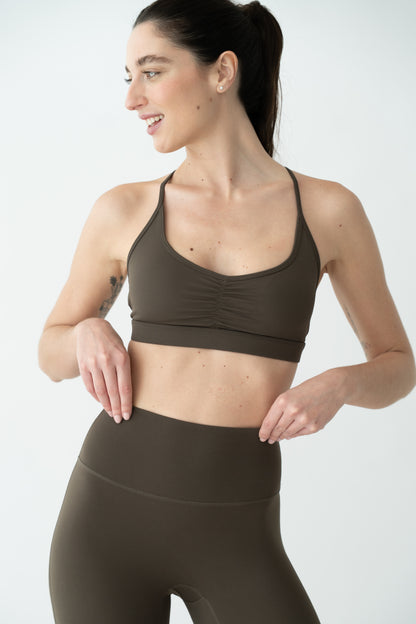 Sport Bra Coffee Fit
